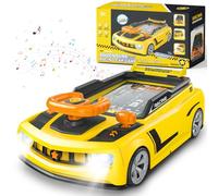 deAO Kids Steering Wheel Toy, Simulated Driving Adventure Game, Driving Toy