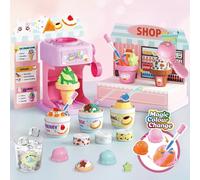 deAO Toys 2-in-1 Color Changing Dessert Maker Playset - 3+ - PINK