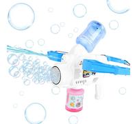 deAO Toys blue 3 in 1 Bubble Water Gun Bow Arrow Summer Bubble Machine Toy - blue - buble & water toy