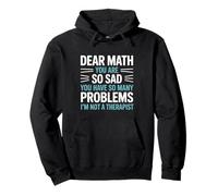 Dear Algebra Funny Math Teacher Student Humor Design Pullover Hoodie
