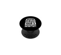 Dear Algebra Stop Asking To Find Your X Funny Math Lover PopSockets Adhesive PopGrip