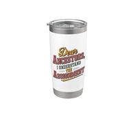 Dear Ancestors I Understand The Assignment, Black History Stainless Steel Insulated Tumbler