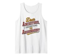 Dear Ancestors I Understand The Assignment, Black History Tank Top