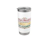 Dear Ancestors I Understand The Assignment Juneteenth Day Stainless Steel Insulated Tumbler
