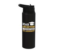 Dear Ancestors I Understand The Assignment Stainless Steel Insulated Water Bottle
