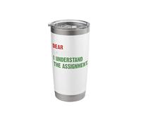 Dear Ancestors I Understood The Assignment Stainless Steel Insulated Tumbler