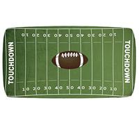Dear Baby Gear Deluxe Crib Sheet Sports Collection Minky Fitted Crib Sheet, Football Field, 52 X 28 X 10 Inches