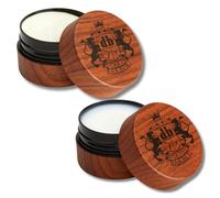 Dear Barber Men's Grooming Duo Styling Fibre 100ml & Mattifier Hair Clay 100ml - Professional Strong Hold Hair Paste and Matte Finish Wax Set for Texture and Volume, Made in UK