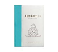 Dear Brother From You To Me: Luxury Memory Journal of a Lifetime to capture his stories and precious memories forever: Hardback book with 60 guided questions