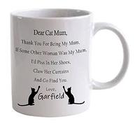 Dear Cat Mum Dad Funny Personalised Photo Custom Tea Coffee Mug