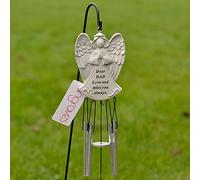 Dear Dad Guardian Angel Love and Miss You Always Graveside Memorial Wind Chime