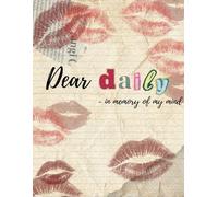 Dear Daily - writing journal: 90 GSM, Rules, Paperback.