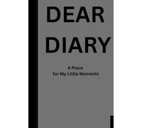 DEAR DAIRY: Thoughtful Gift for Someone Special Dear Diary makes a lovely gift for friends, family, students, teens, or anyone who enjoys writing and keeping.