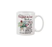 Dear Daughter in Law Thank You for Not Selling My Son to The Circus Love You Mother in Law Mug 11OZ Coffee Mug