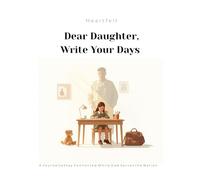 DEAR DAUGHTER, WRITE YOUR DAYS: : A Guided Journal for a Daughter to Share Her Days with Dad Serving Our Country