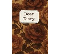Dear Diary: A nostalgic 6.14 x 9.21 | Garden Static | vintage-inspired hardcover journal with 200 cream-lined pages - for stories, secrets, and self-discovery.