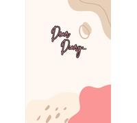 Dear Diary | Beautiful Journal Notebook | A5 Journal Notebook with 242 Pages Lined and with free Space
