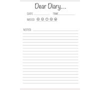 Dear Diary - My Daily Reflections: A Journal for Every Day