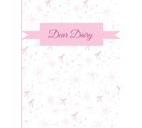 Dear Diary: Pink Bow Notes Journal: A Soft & Elegant Lined Notebook for Everyday Thoughts, Journaling, Planning & Writing