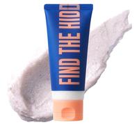 [Dear Doer] The Hidden Body Scrub in Tube | Vegan 3.38 fl oz (100 ml) - Ambery Scent, All-in-One Cleanser & Scrub with Andes Salt for Smoothing Skin