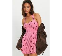 Dear Dottie Mini Dress at Free People in Double Bubble Combo, Size: XL - female