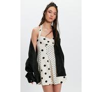 Dear Dottie Mini Dress at Free People in Ivory Combo, Size: XS - female