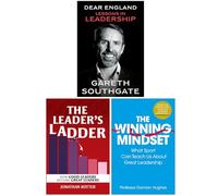 Dear England Lessons in Leadership, The Leader’s Ladder & The Winning Mindset 3 Books Collection Set