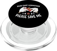 Dear Fairy Godmother Please Save Me Knitting PopSockets PopGrip for MagSafe