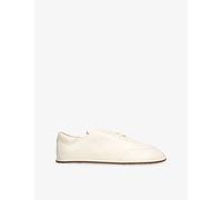 Dear Frances Womens Dear Frances Lace-Up Leather Trainers White Eur 37.5 / 4.5 UK Women
