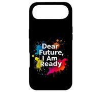 Dear Future, I Am Ready Minimalist Typography Case for iPhone Air