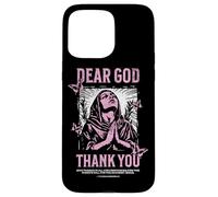 Dear God Thank You Religious Christian Pray Faith Jesus Case for iPhone 15 Pro Max