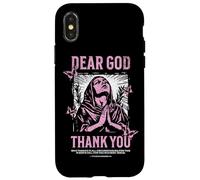 Dear God Thank You Religious Christian Pray Faith Jesus Case for iPhone X/XS