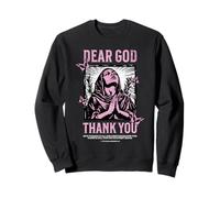 Dear God Thank You Religious Christian Pray Faith Jesus Sweatshirt