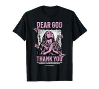 Dear God Thank You Religious Christian Pray Faith Jesus T-Shirt