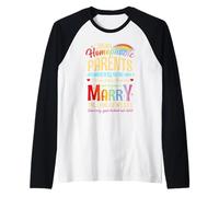 Dear Homophobic Parents LGBT Funny Gay Lesbian Bisexual Raglan Baseball Tee