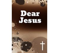 Dear Jesus: My favorite prayer journal (brown splatter design)