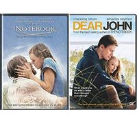 Dear John & The Notebook Romance Movies DVD Set Double Feature Love Twice as Much