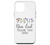 Dear Lord Thank You God Quote Jesus Bible Verse Christian Case for iPhone 12 mini
