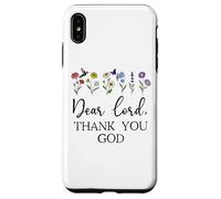 Dear Lord Thank You God Quote Jesus Bible Verse Christian Case for iPhone XS Max