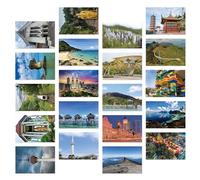Dear Mapper Vintage Malaysia Landscape Postcards Pack 20pc/Set Postcards from Around the World Greeting Cards for Business World Travel Postcard for Mailing Decor Gift