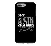 Dear Math Grow Up and Solve Your Own Problems Algebra Lines Case for iPhone 7 Plus/8 Plus
