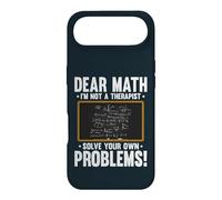 Dear Math Im Not A Therapist Solve Problems Math Teacher Case for iPhone Air