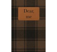 Dear Me: A nostalgic 6.14 × 9.21 | Autumn Plaid Edition | vintage-inspired hardcover journal with 200 cream-lined pages - for gratitude, quiet reflection, and everyday thoughts