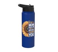 Dear Mom Great Job We're Awesome Thank You Stainless Steel Insulated Water Bottle