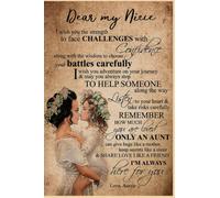 DEAR MY NIECE 4 Notebook: Perfect Gifts For Loved one| Notebook, Note Pad, Notes, Birthday Present Gift 120 Lined Pages 6 x 9 Inch 120 Lined Notes