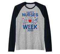 Dear Nurse - Happy National Nurses Week 2025 Raglan Baseball Tee