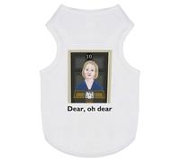 'Dear, Oh Dear Liz Truss No.10' Pet Dog/Cat T-Shirt (PT00101205)