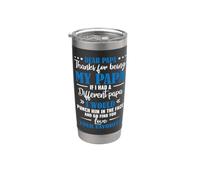 Dear Papa Thanks for Being My Stainless Steel Insulated Tumbler