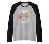 Dear Parents Tag You're It Fun First Grade Summer Mode On Raglan Baseball Tee