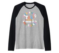 Dear Parents Tag You're It Funny Kindergarten Graduation Raglan Baseball Tee